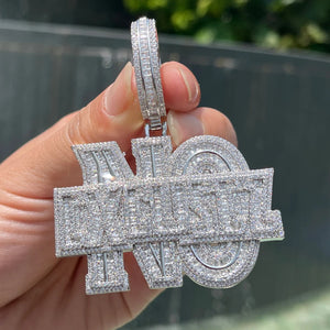 Iced Out No Excuse Necklace Pendant