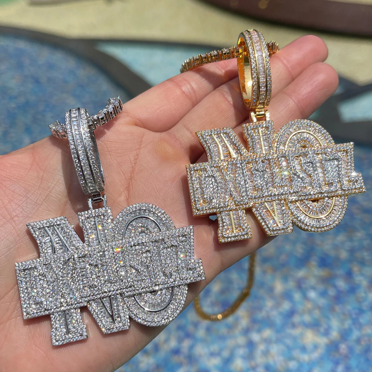 Iced Out No Excuse Necklace Pendant