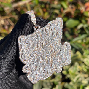 Iced Out Loyalty Over Royalty Pendant